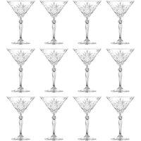 RCR Crystal Melodia Martini Glasses - 210ml - Pack of 12 in Clear