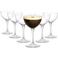 Bormioli Rocco Bartender Novecento Martini Glasses - 235ml - Pack of 12 in Clear
