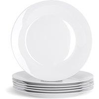 Argon Tableware Classic White Dinner Plates - 27cm - Pack of 24