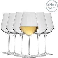 Bormioli Rocco Inalto Uno White Wine Glasses - 380ml - Pack of 24 in Clear