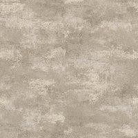 Boutique Urban Plaster Cream Textured Plain Wallpaper in Brown | Size: 10000mm x 520mm