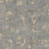 Boutique Ornamental Texture Pearl Textured Plain Wallpaper in Grey | Size: 10000mm x 520mm