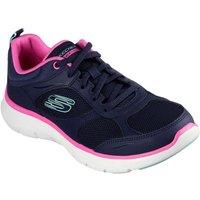 Skechers Women's Flex Appeal 5.0 Fresh Touch Trainers in Navy | Size: 7