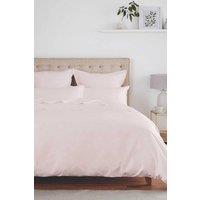 Murmur ' 500TC Plain Dye' Duvet Cover in Light Pink | Size: Super King