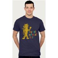 Kelloggs Men's Tony the Tiger They're Gr-r-reat T-Shirt in Navy | Size: 2XL