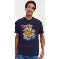 Kelloggs Men's Frosties Frosted Flakes Spanish Tony El Tigre T-Shirt in Navy | Size: XL