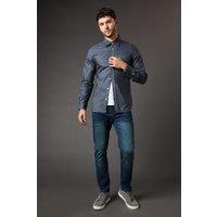 Burton Men's Dark Vintage Wash Stretch Slim Fit Jeans in Dark Wash | Size: 38R