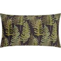Wylder Nature Kielder Forest Fern Night Velvet Cushion | Size: 30 cm x 50 cm