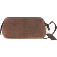 Vintage Leather Washbag