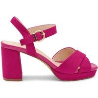 Paradox London Women's 'Leya' Platform Sandals in Fuchsia | Size: 6