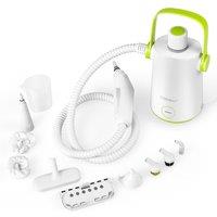 Costway Hand-held Steam Cleaner 3 Bar 1000W Pressurized Steamer Portable Steam Cleaning Machine in Green