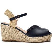 Moda In Pelle Women's 'Nolaa' Porvair Wedges in Navy | Size: 5