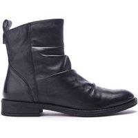 Moda In Pelle Women's 'Brandish' Leather Ankle Boots in Black | Size: 4