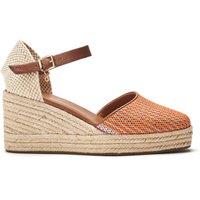 Moda In Pelle Women's 'Earll' Textile Espadrille Shoes in Pink | Size: 8