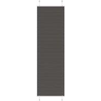 Berkfield Home Pleated Blind Black 60x200 cm Fabric Width 59.4 cm Polyester