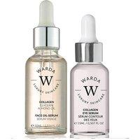 WARDA Skin Lifter Anti-Aging Collagen Eye Serum 15m + Anti-Aging Oil Serum 30ml in Clear