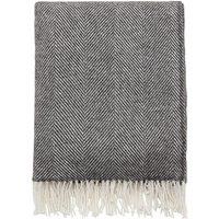 Murmur 'Ennis' Wool Throw in Grey | Size: 130 cm x 170 cm