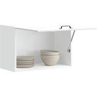 Berkfield Home Kitchen Wall Cabinet Lucca High Gloss White Engineered Wood