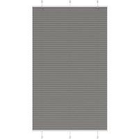 Berkfield Home Pleated Blind Anthracite 120x200 cm Fabric Width 119.4 cm Polyester in Black