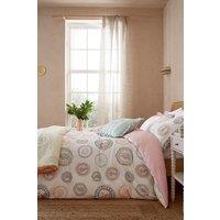 YVONNE ELLEN 'Vintage Plates' Cotton Duvet Cover Set | Size: King