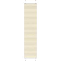 Berkfield Home Pleated Blind Cream 50x200 cm Fabric Width 49.4 cm Polyester