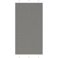 Berkfield Home Pleated Blind Anthracite 105x200 cm Fabric Width 104.4 cm Polyester in Black
