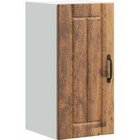 Berkfield Home Kitchen Wall Cabinet Lucca Old Wood Engineered Wood in Brown