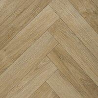 Vinyl Flooring UK Beige Wood Effect 2.8mm Cushion Backed Sheet Vinyl | Size: 2000mm x 6000mm