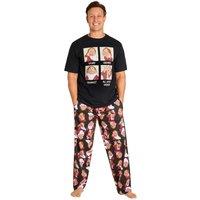 Disney Men's Grumpy Pyjama Set - Bottoms & T-Shirt | Size: 2XL