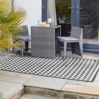 Marco Paul Outdoor Black Onyx Rug | Size: Large