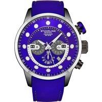 4054 Aquatic Force Chronograph Watch Silicone Strap 50mm 10 ATM Water Resistant