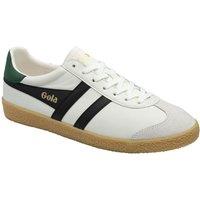 Gola Classics Men's 'Medallist Leather' Lace-Up Trainers in White | Size: 6