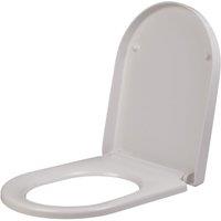 Soft Close D-Shape Toilet Seat