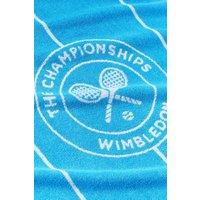 CHRISTY 'Wimbledon' Tennis Court Towel in Blue