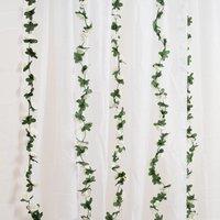 Scottish Everlastings Ltd 180cm Mini Rose Garland White Pack 6