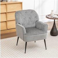 Modern Chenille Upholstered Leisure Chair