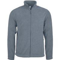 Kariban Men's Full Zip Anti Pill Microfleece Jacket in Grey | Size: Medium