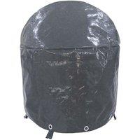 Home Source 75cm Round Kettle BBQ Protective Waterproof Strong Polyester Cover in Grey
