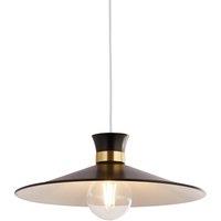 Lighting Collection Diablo Easy Fit Shade Lamp Shade in Black