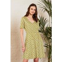 Nomads Clothing Women's Organic Jersey Tunic Dress in Green | Size: 16