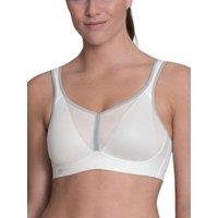 Anita Women's Active Air Control Deltapad Sports Bra in White | Size: 30G