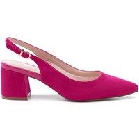 Paradox London Women's 'Isadora' Block Heel Slingback Court Shoes in Fuchsia | Size: 9