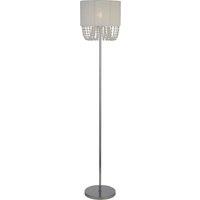 Lighting Collection Shade Droplet Floor Lamp White Table Lamp