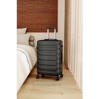 Rolling Hardshell Luggage Travel Suitcase, 20" Black