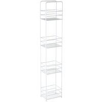 Orsina Dara 4 Tier White Rectangle Storage Caddy