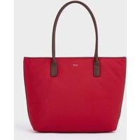 OSPREY LONDON Women's The Voyage Nylon Tote Bag in Red