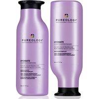 Pureology Hydrate Shampoo 266ml & Conditioner 266ml Duo in Clear