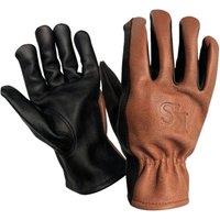 Kent & Stowe Sure & Soft Leather Gloves in Brown | Size: Small