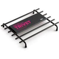Kilo Deluxe Metal Trivet, Large, Black, 32cm x 24cm in Black | Size: 32 cm x 24 cm