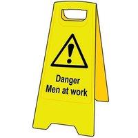 Scan Danger Men At Work - Heavy Duty 'a' Board